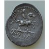 Image 2 : L. Marcius Philippus (56 BC) - AR-Denarius Obv: Diad. head of King Ancus Marcius r., lituus behind, 