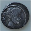 Image 1 : Q.Servilius Caepio Brutus (54 BC) - AR-Denarius Obv: Bare head of L. Junius  r., BRUTUS behind.  Rev