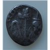 Image 1 : Mark Antony and Lepidus  (June 43 BC) - AR-Quinarius Obv: M ANT IMP (ANT in monogram) lituus, capis 