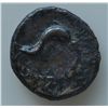Image 2 : Augustus (27 BC - 14 AD) - AE-15  Berytus  Obv: Laur. head l., CAESAR in left field. Rev: Dolphin  e