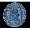 Image 1 : Augustus (27 BC - 14 AD) - AR-Denarius  Lugdunum, 2 BC-4 AD. Obv: Laur. head of Augustus r., CAESAR 