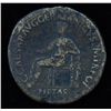 Image 1 : Caligula (37-41 AD) - AE-Sestertius  Rome 40-41 AD. Obv: Pietas seated l., holding patera  and resti