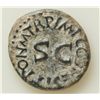 Image 2 : Claudius  (41-54 AD) - AE-Quadrans  Rome 41 AD. Obv: Modius TI CLAVDIVS CAESAR AVG  Rev:Large S C PO