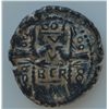 Image 2 : Claudius (41-54AD) - AE-23   Berytos,  Phoenecia   Obv:  Laur. hd. r., TI CLAVD legend  Rev: Two leg