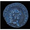 Image 1 : Vitellius (69 AD) - Rome AR-Denarius Obv: Laur. hd. r., A VITELLIVS GERM IMP AVG TR P Rev: Tripod-le