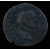 Image 1 : Vespasian (69-79 AD) - AE-As  Rome 71 AD. Obv: Laur. hd. r., IMP CAES VESPASIAN AVG COS III  Rev: Ju