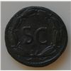 Image 1 : Vespasian (69-79 AD ) - AE-As Samosata in Commagene Obv: Laur. hd. l. IMP CAESAR VESP AVG Rev: S C i