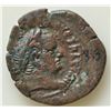 Image 1 : Vespasian (69-79 AD) - Egypt AE-Obol 71-72 AD. Obv: Laur. hd. r. Rev: Bust of  Isis r. wearing a cro