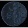 Image 1 : Domitian (81-96 AD) - AE-As   Rome 80 AD. As Caesar under Titus. Obv: Laur. hd. l. CAES DIVI VESP F 