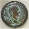 Image 2 : Domitian (81-96 AD) - Egypt AE-35 Hemidrachm Year 14 (94-95 AD) Obv: Laur. hd. r. Rev: Domitian in b