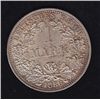 Image 1 : 1886 A Germany One Mark - Berlin Mint. Difficult in uncirculated condition.