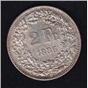 Image 1 : 1886 B Switzerland Two Francs - KM#21.