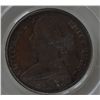 Image 1 : 1861 Nova Scotia One Cent Pattern - CH NS-4, PCGS SP65 RB. Bronze, 4.69 grams. Large bust of Victori