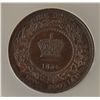 Image 1 : 1864 Nova Scotia One Cent - ANACS MS-62 Brown.