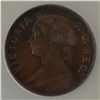 Image 2 : 1865 Newfoundland One Cent - ANACS AU-55.