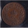 Image 2 : 1909 Newfoundland One Cent - ICCS MS-60 Brown; mark.