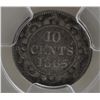 Image 2 : 1865 Newfoundland Ten Cent  - PCGS VF35.