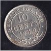 Image 2 : 1940 Newfoundland Re-engraved Ten Cent  - ICCS AU-50.