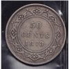 Image 2 : 1873 Newfoundland Fifty Cent  - ICCS F-12.