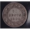 Image 2 : 1894 Newfoundland Fifty Cent - ICCS EF-40.