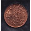 Image 2 : 1936 One Cent - ICCS MS-64, Red, Pittman Sale.