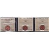 Image 1 : Lot of Two PCI Graded Cents - 1940 MS66 Red & 1944 MS65 RB. We don't handle many PCI coins, please v