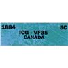 Image 3 : 1884 Five Cent - ICG VF35.