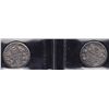 Image 2 : Lot of Two Twenty Five Cents - 1909 ICCS EF-40 Cleaned, 1907 EF-40 Polished; scratches.