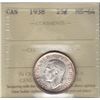 Image 1 : 1938 Twenty Five Cent - ICCS MS-64.