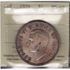 Image 1 : 1939 Silver Dollar - ICCS MS-65 Beautiful original toning.