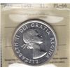 Image 1 : 1957 Silver Dollar - ICCS PL-66.