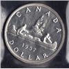 Image 2 : 1957 Silver Dollar - ICCS PL-66.