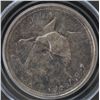 Image 2 : 1967 Silver Dollar  - PCGS MS63, Toned. Double Struck, rotated die.