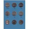 Image 2 : 1968 Complete Set of Nickel Dollars with Varieties - Dates include: 1968 through 1987 with 1968 smal