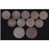 Image 1 : Canadian Decimal Lot - Includes: 1858, 1881H, 1882H, 1898, 1900, 1915, 1918 (2), 1931 Ten Cents. 187