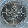 Image 4 : Lot of Two PCGS Graded Silver Maple Leafs - 1988 PCGS MS67 & 2005 PCGS MS68. 2 Pcs.