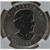 Image 2 : Lot of Three NGC Graded $5 Silver Maples Leafs - 2011 Wolf MS69, 2011 Grizzly Bear MS68, 2012 Cougar