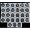 Image 2 : Lot of 63 Newfoundland Trade Dollars  - The most popular province in Canada to collect. 63 Pcs.