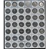 Image 2 : Lot of 144 Saskatchewan Trade Dollars  - Another part of the trade dollar collection, nicely organiz