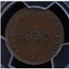 Image 1 : CH PE-7C3 - BR 919, 1857 Self Government and Free Trade PEI Token, PCGS MS62 BN. Ex:Temple.