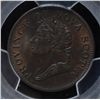 Image 1 : CH NS-1D3 - BR 871, 1832 Nova Scotia Half Penny Token, PCGS AU50. Ex:Temple