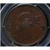 Image 1 : CH NS-2C1 - BR 873, 1840 Nova Scotia One Penny Token, PCGS AU58. Ex:Temple.