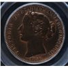 Image 1 : CH NS-6A2 - BR 875, 1856 Nova Scotia One Penny Token, PCGS UNC details. Ex:Temple.