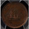 Image 2 : CH NB-1B - BR 912, 1854 New Brunswick Half Penny, PCGS MS64 BN. Ex:Temple.