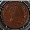 Image 1 : CH LC-47B1 - BR 958, 1812 Lower Canada One Penny Token, PCGS MS63 BN. Ex:Temple.
