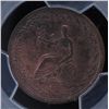 Image 1 : CH LC-54D2 - BR 994, 1815 Lower Canada Half Penny Token,  PCGS MS63RB. Ex:Temple.