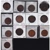 Image 1 : Lot of 13 Lower, Upper Canada & Wellington Tokens - CH LC-5A3 EF; CH LC-19A2 VG; CH LC-28 Fine; CH L