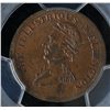 Image 1 : CH WE-10A2 - BR 981, 1816 Wellington Lower Canada Half Penny Token, PCGS MS63 BN. Ex:Temple.
