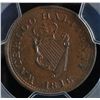 Image 2 : CH WE-10A2 - BR 981, 1816 Wellington Lower Canada Half Penny Token, PCGS MS63 BN. Ex:Temple.