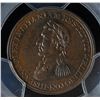 Image 1 : CH WE-11C1 - BR 986, Wellington Lower Canada Half Penny Token (c.1813), PCGS MS63 BN. Ex:Temple.
